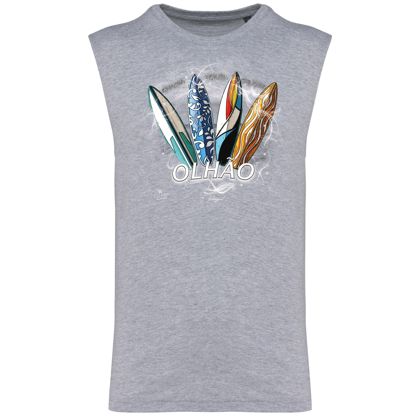 T-shirt Alças Surfboards Olhão