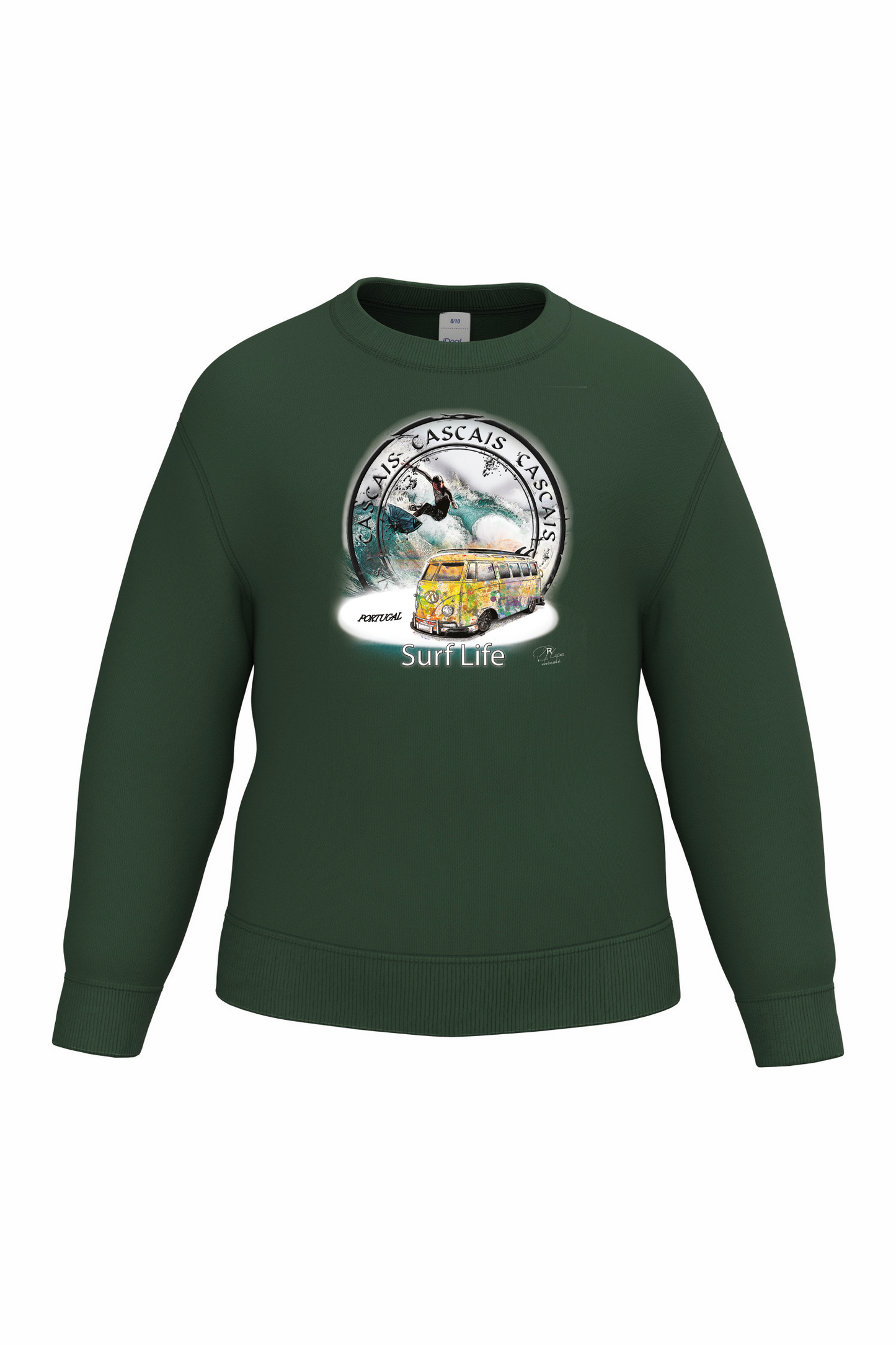 Sweatshirt sem capuz Ideal Kids Surf Life Cascais