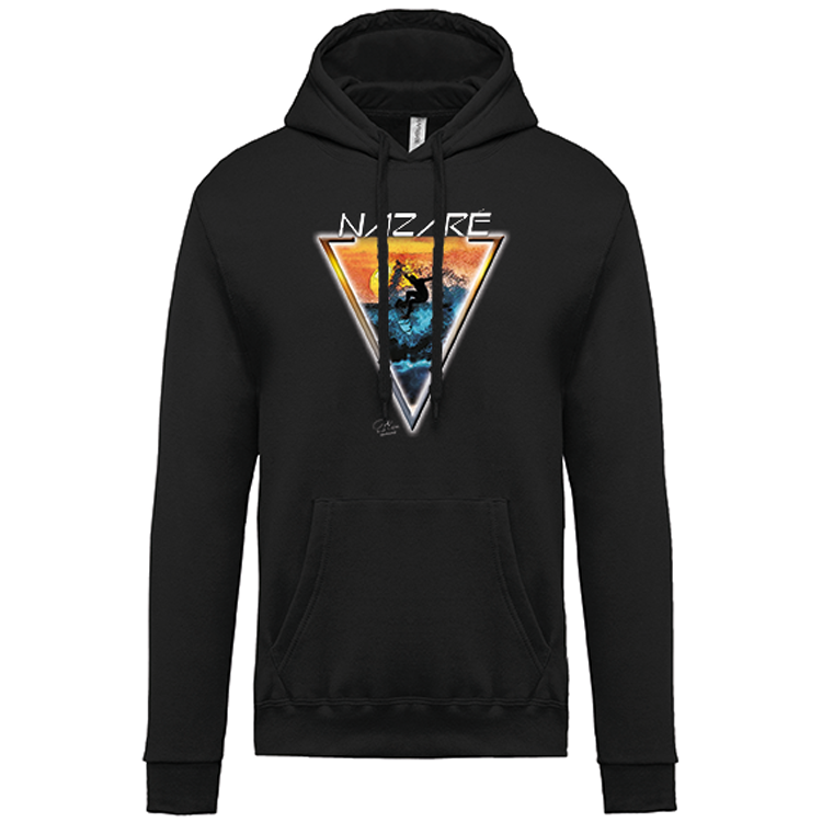 Sweatshirt Kariban com Capuz Sunset Nazaré