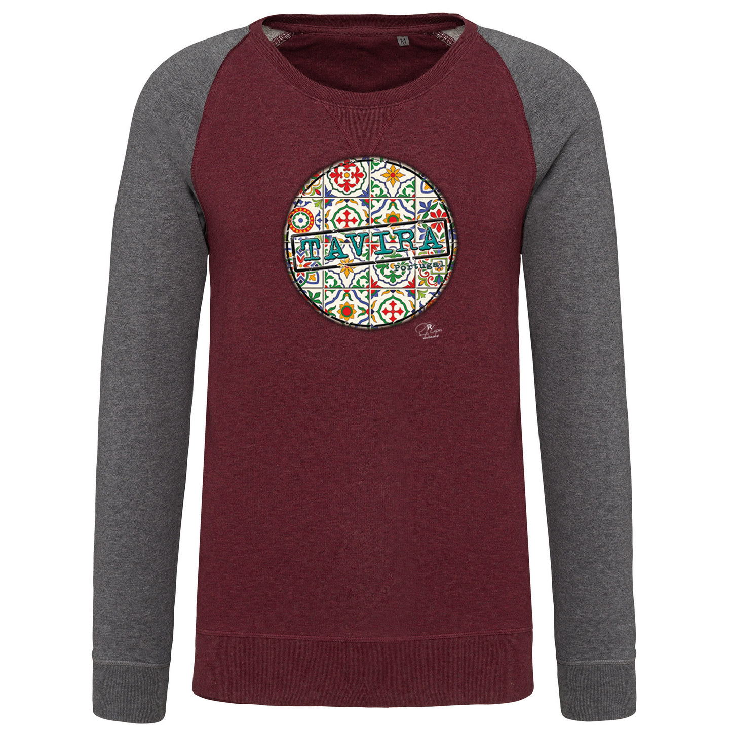 Sweatshirt Bicolor sem capuz Pin Tavira