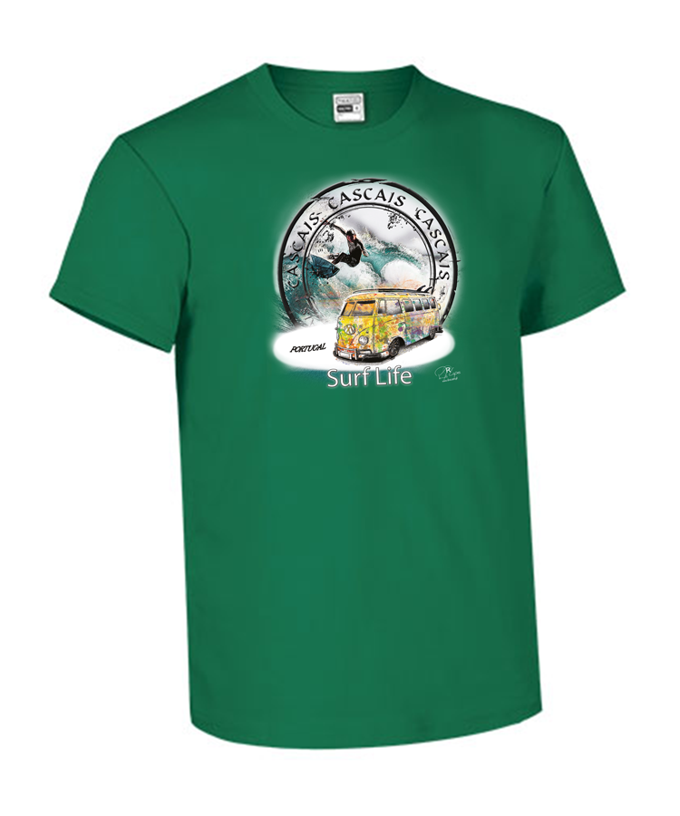 T-shirt Kids Surf Life Cascais