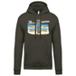 Sweatshirt Kariban com Capuz Pegadas Albufeira