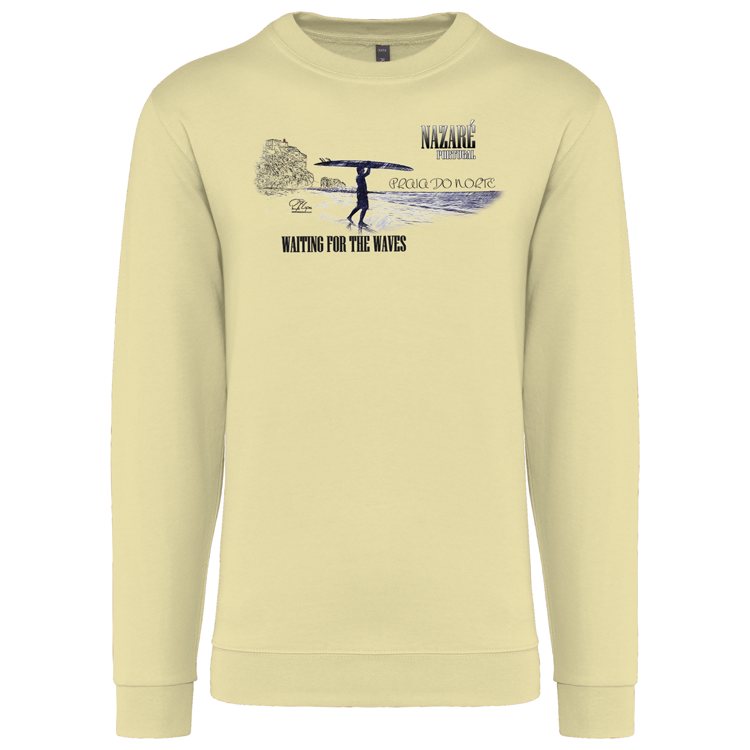Sweatshirt Kariban sem Capuz Praia do Norte