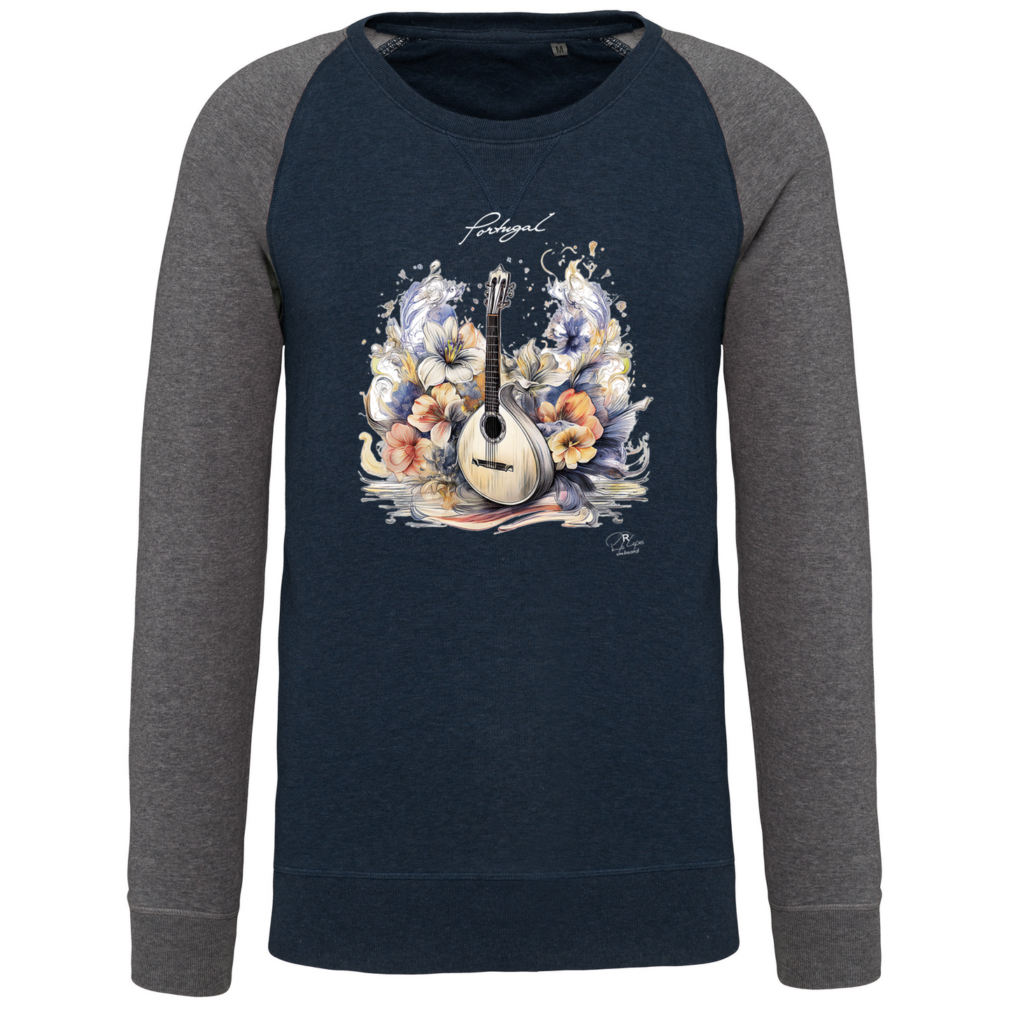Sweatshirt Bicolor sem capuz Guitarra Portuguesa