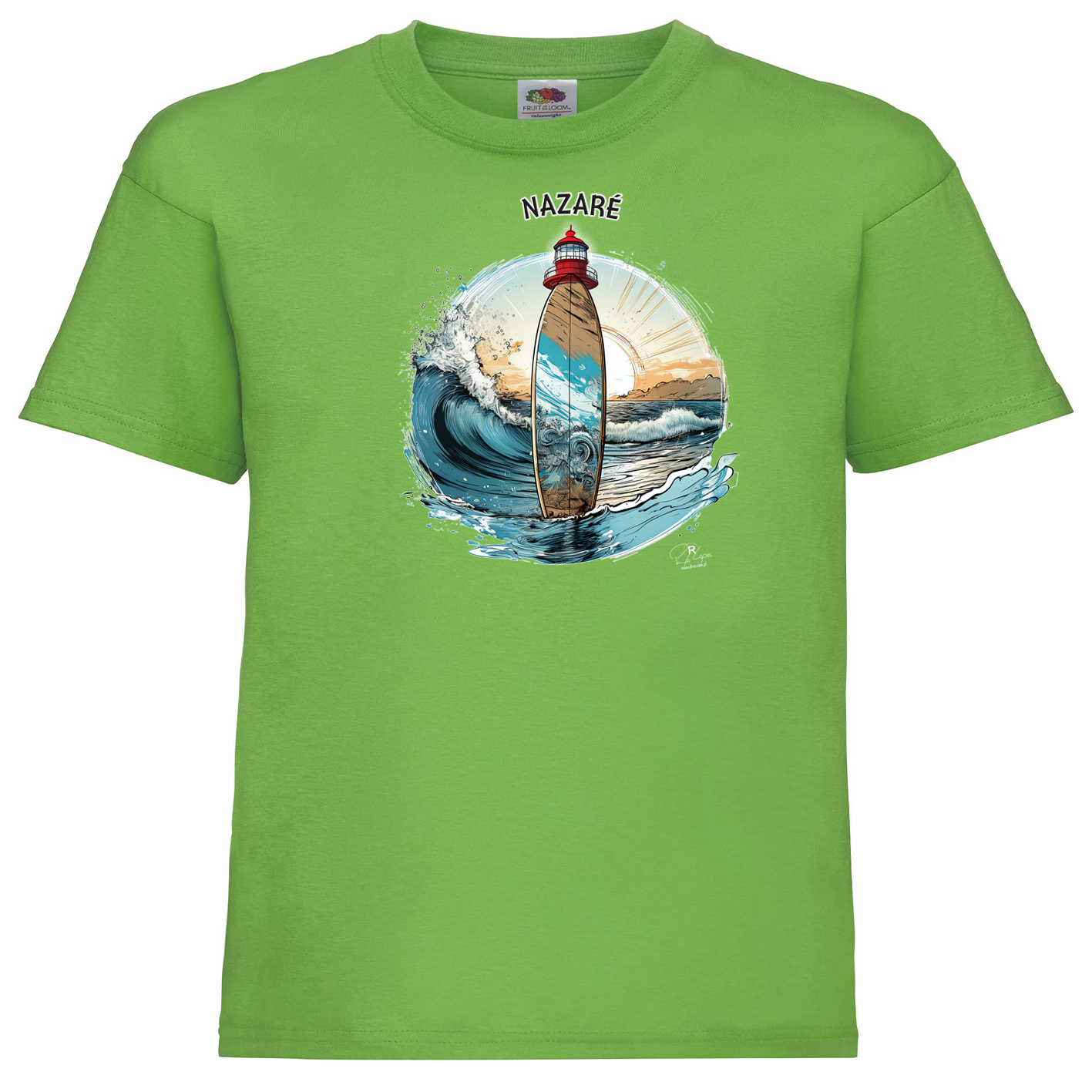 T-shirt Fruit of the Loom Kids Sol Nazaré