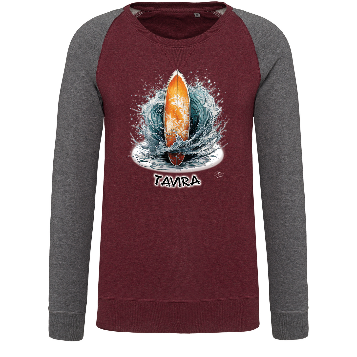 Sweatshirt Bicolor sem capuz Prancha Tavira