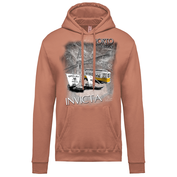 Sweatshirt Kariban com Capuz Invicta