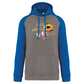Sweatshirt Bicolor com capuz Madeira Flowers