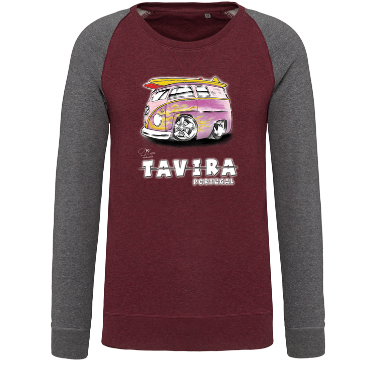 Sweatshirt Bicolor sem capuz Gorduxinha Tavira