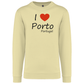 Sweatshirt Kariban sem Capuz I Love Porto
