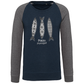 Sweatshirt Bicolor sem capuz 3 Sardinhas Porto