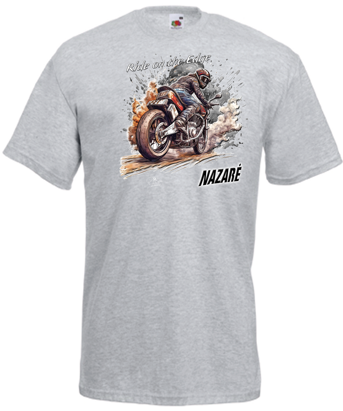 T-shirt Ride on the Edge Nazaré
