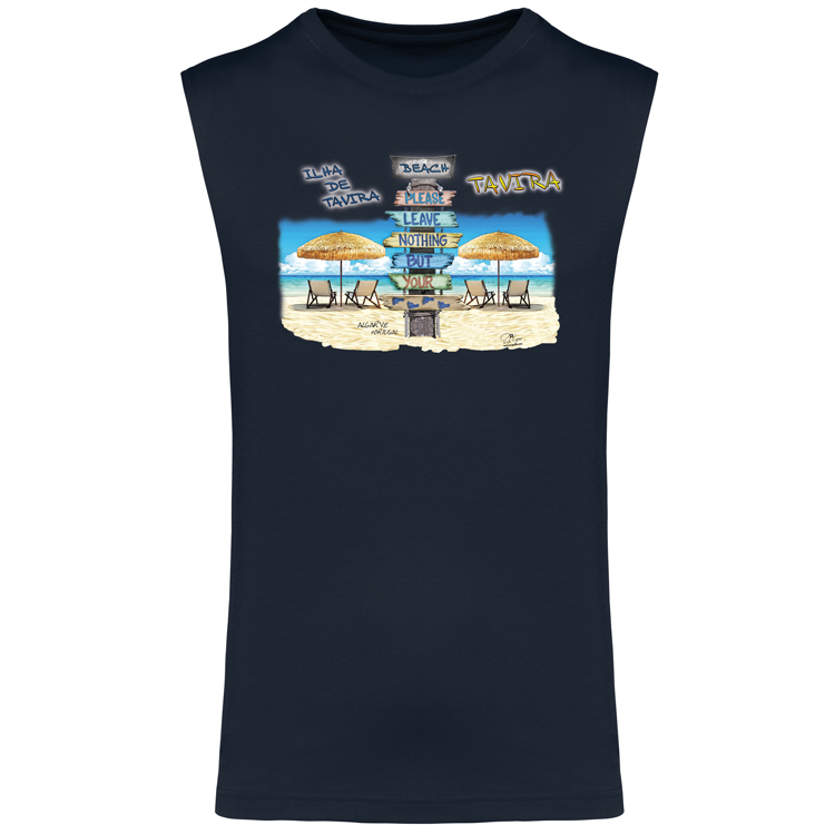 T-shirt Alças Pegadas Tavira