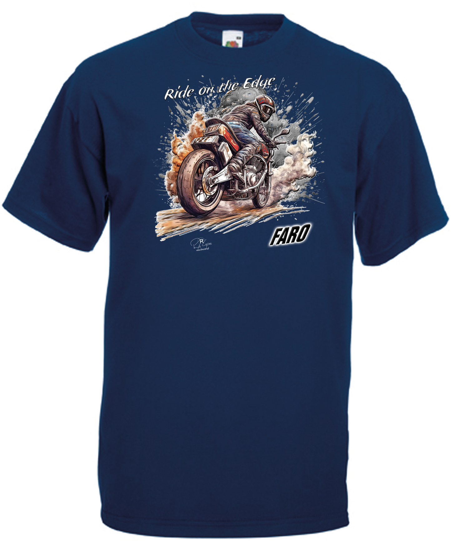T-shirt Ride on the Edge Faro