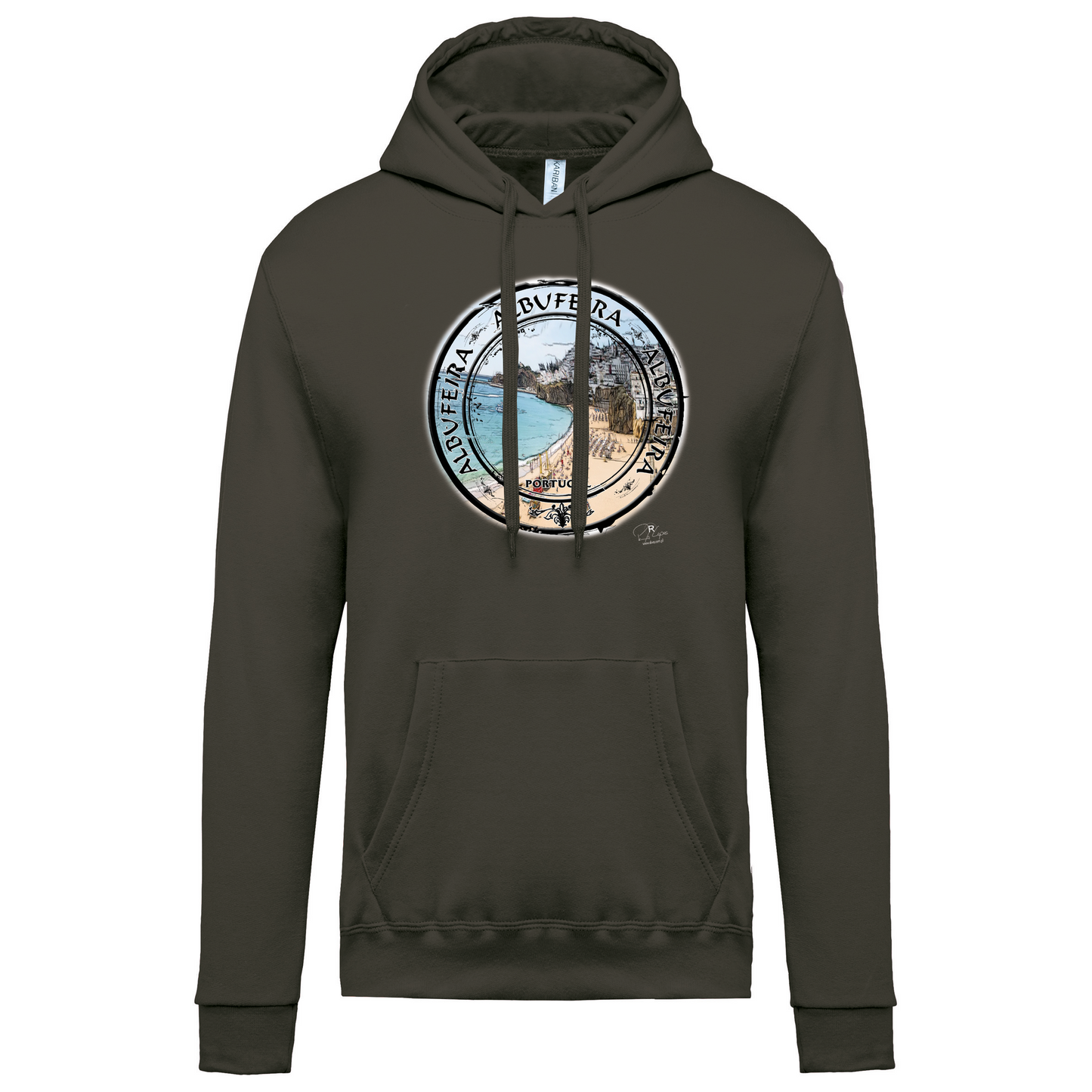 Sweatshirt Kariban com Capuz Selo Albufeira
