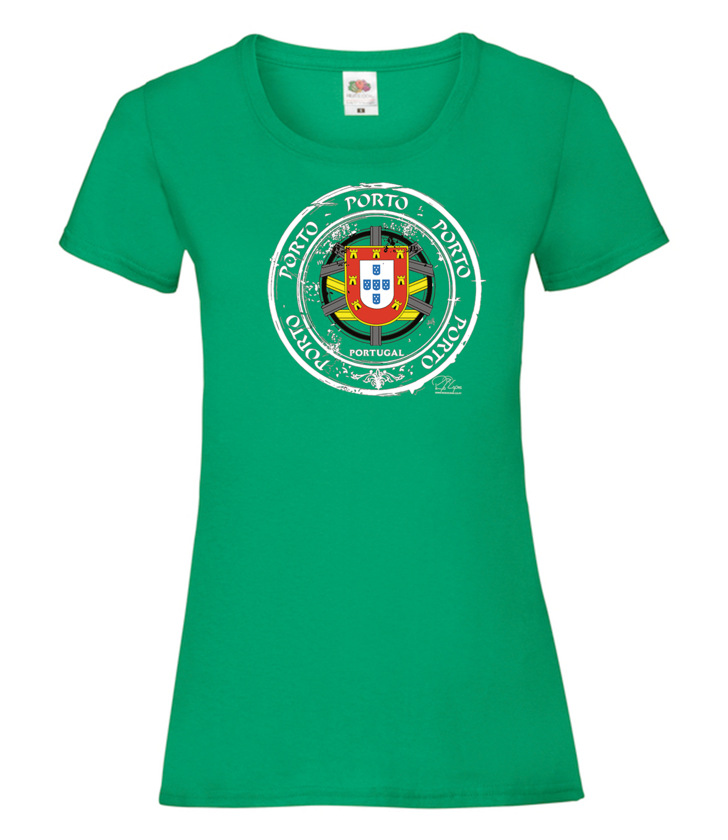 T-shirt Senhora Selo Escudo Porto