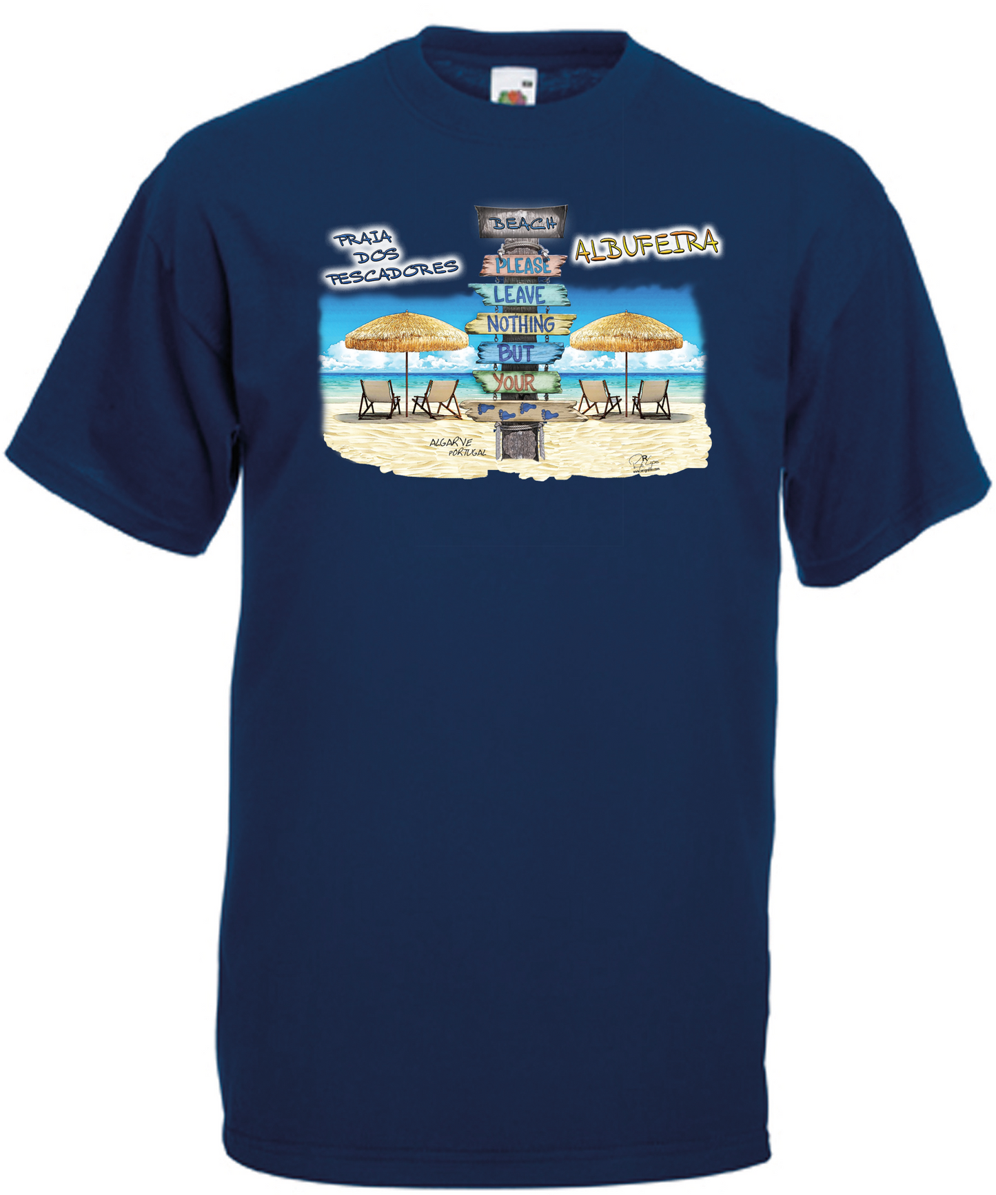 T-shirt Pegadas Albufeira