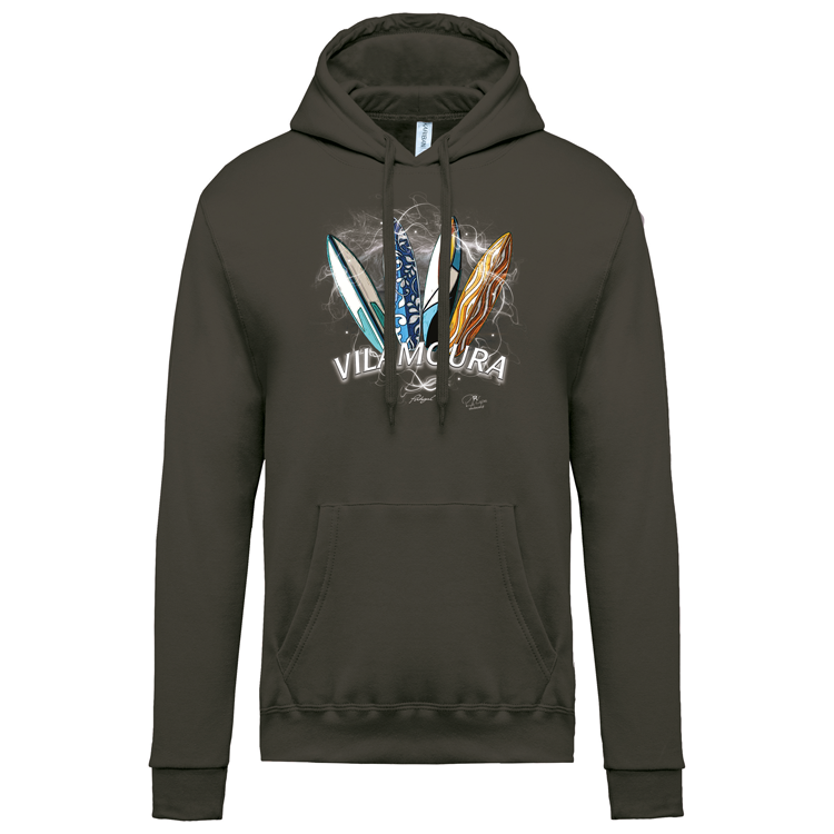 Sweatshirt Kariban com Capuz Surfboards Vilamoura