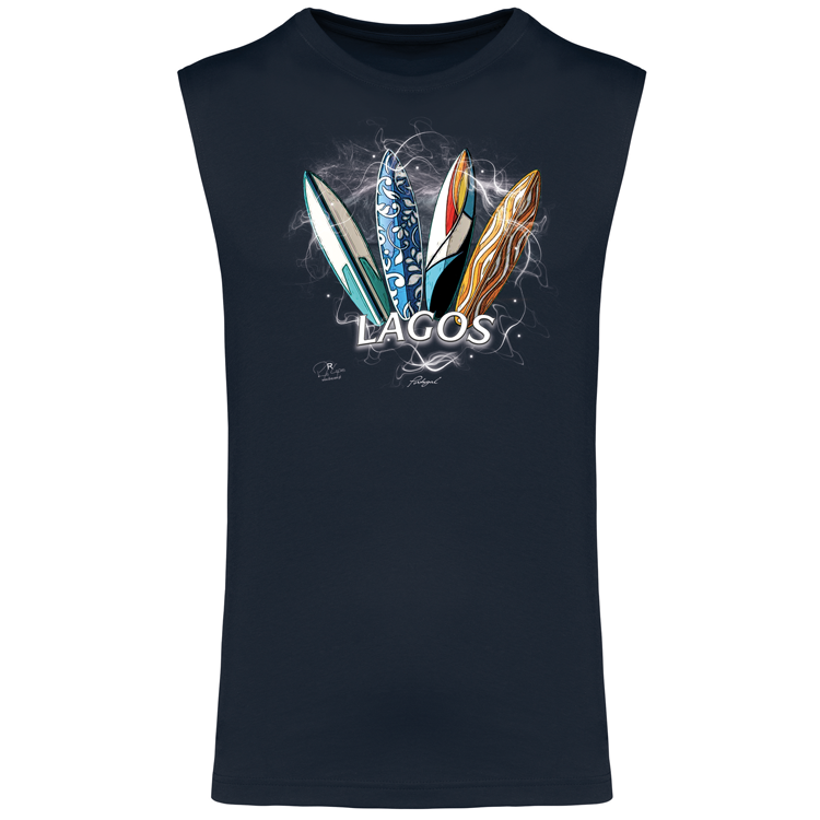 T-shirt Alças Surfboards Lagos
