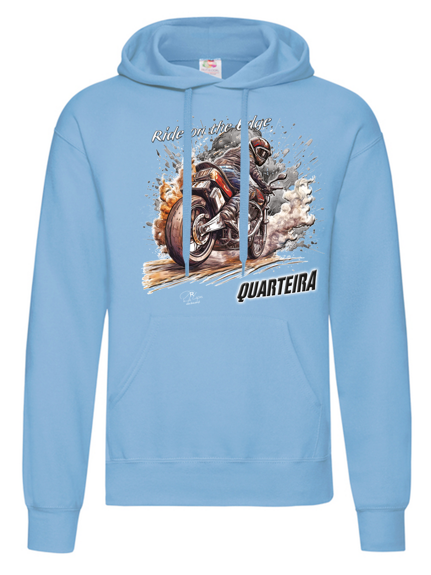 Sweatshirt Surfboards Ride on the Edge Quarteira