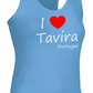 T-shirt Alças Senhora I Love Tavira
