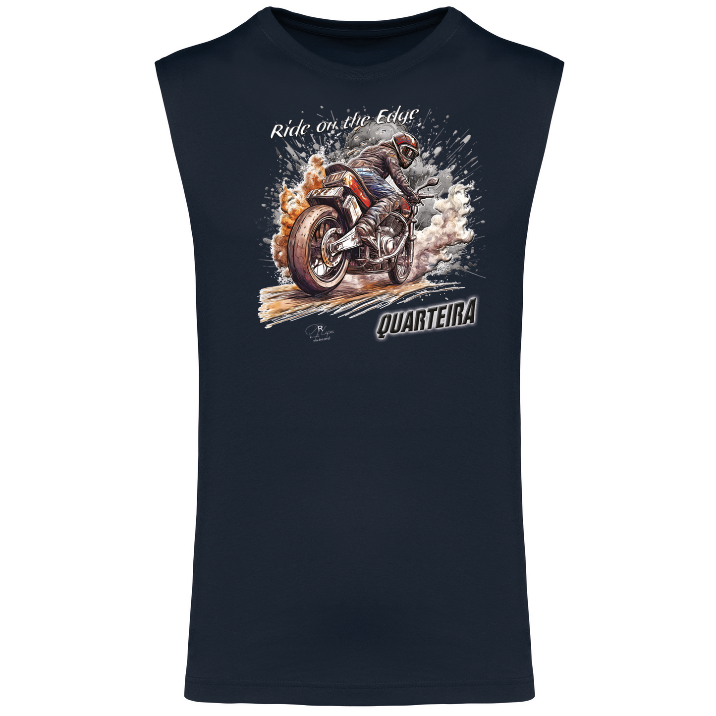 T-shirt Alças Ride on the Edge Quarteira
