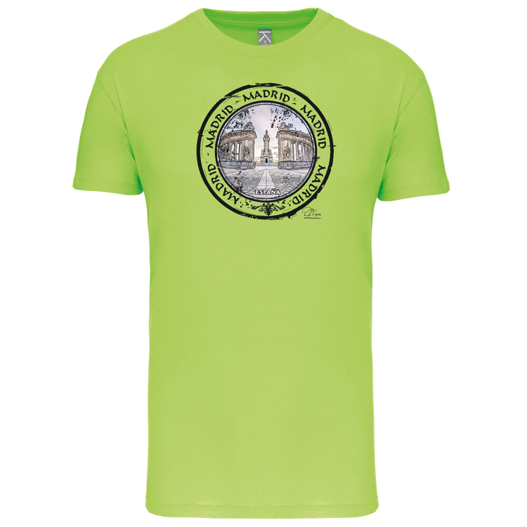 T-Shirt Algodão Biológico Sello Madrid