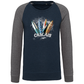 Sweatshirt Bicolor sem capuz Surfboards Cascais