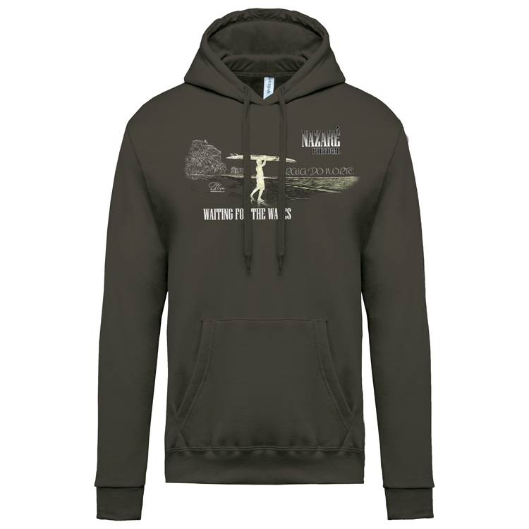 Sweatshirt Kariban com Capuz Praia do Norte