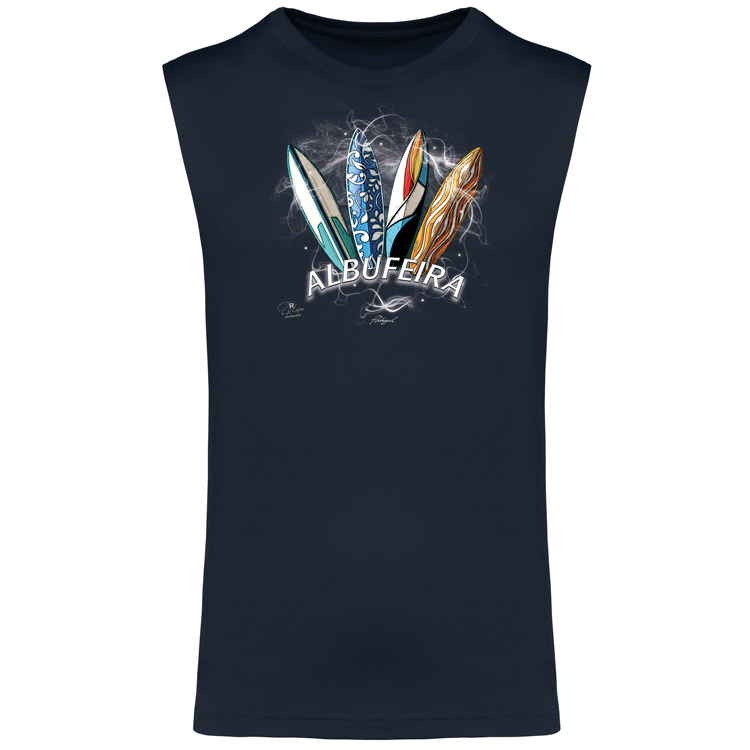 T-shirt Alças Surfboards Albufeira