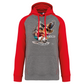 Sweatshirt Bicolor com capuz Glorioso