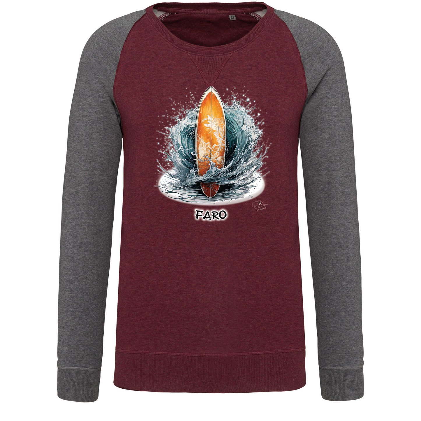 Sweatshirt Bicolor sem capuz Prancha Faro