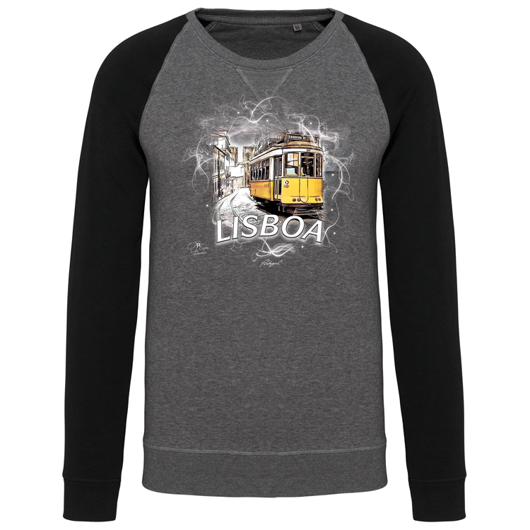 Sweatshirt Bicolor sem capuz Carreira 28