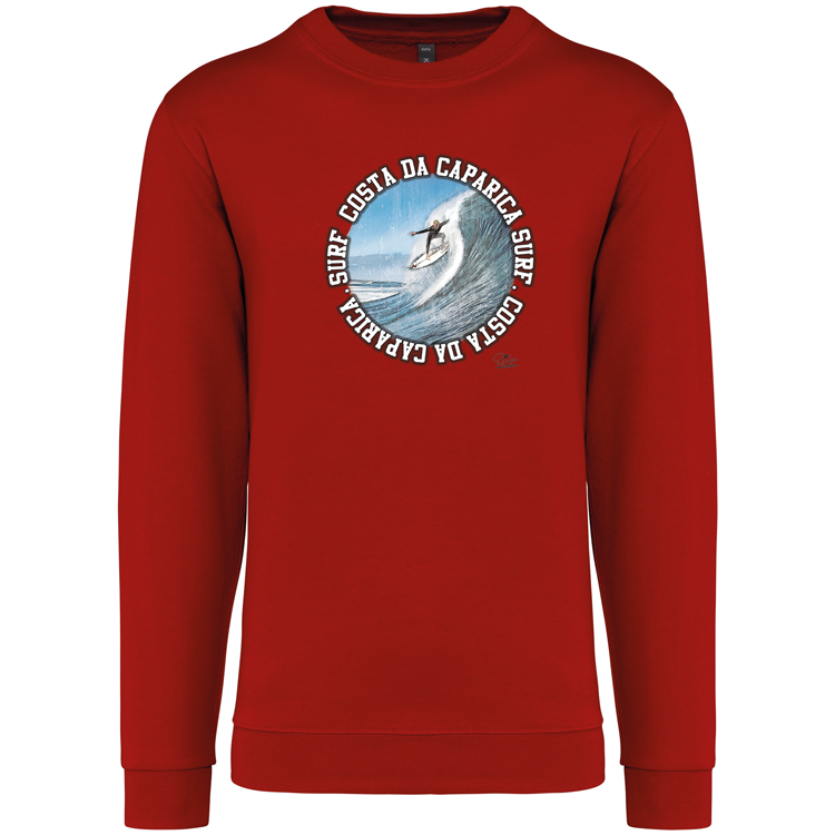 Sweatshirt Kariban sem Capuz Monster Waves 2 Costa da Caparica