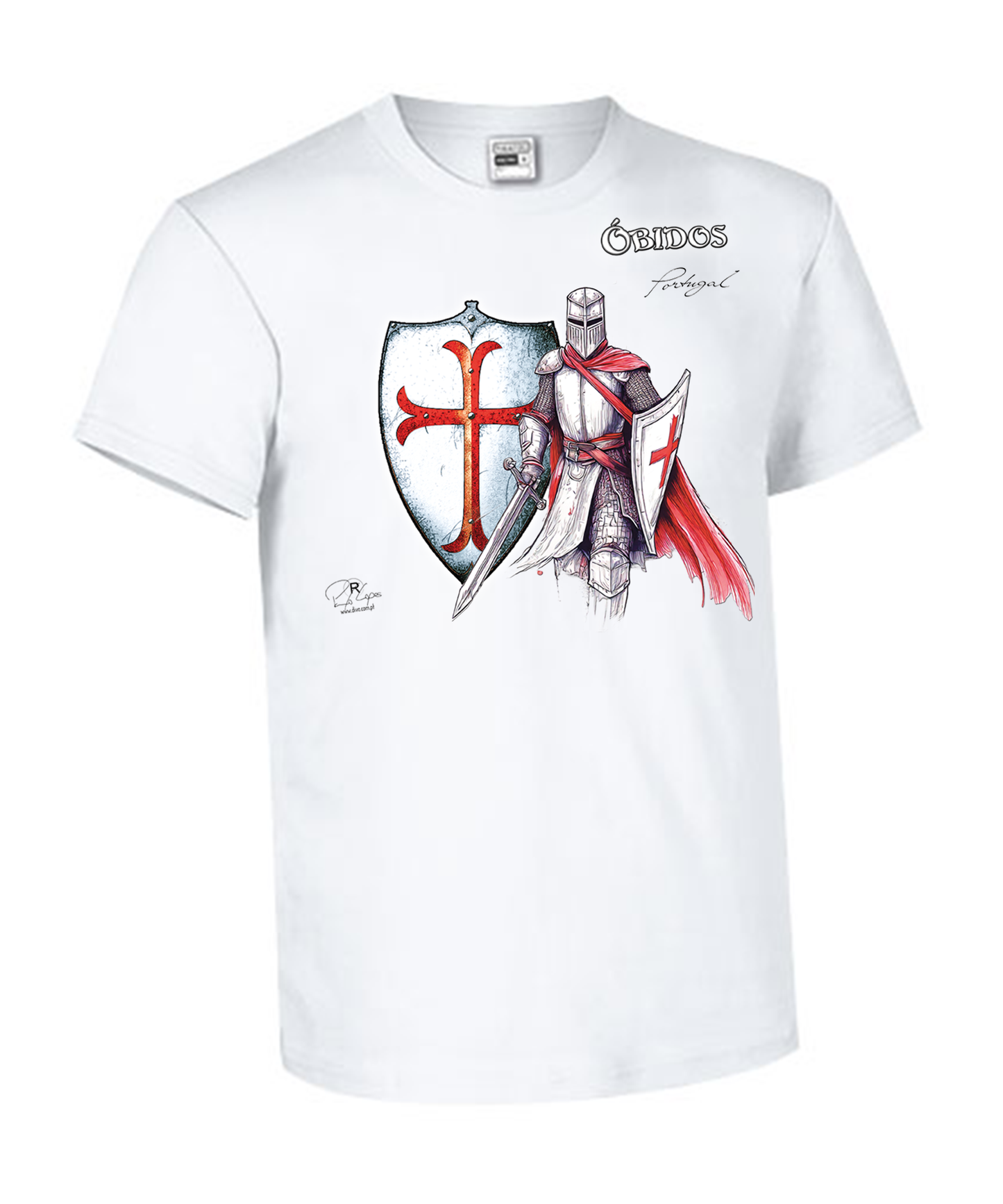 T-shirt Kids Templário Óbidos