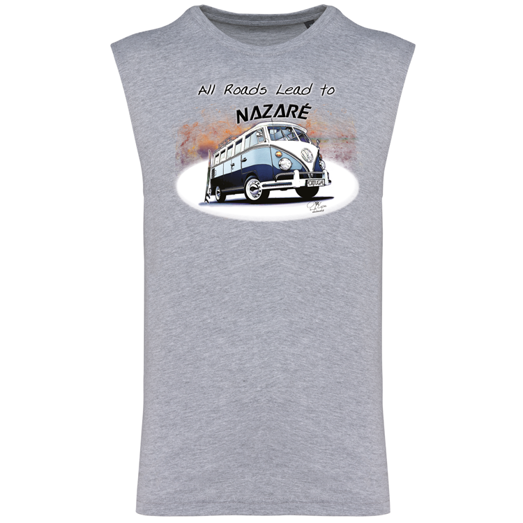 T-shirt Alças All Roads Lead to Nazaré