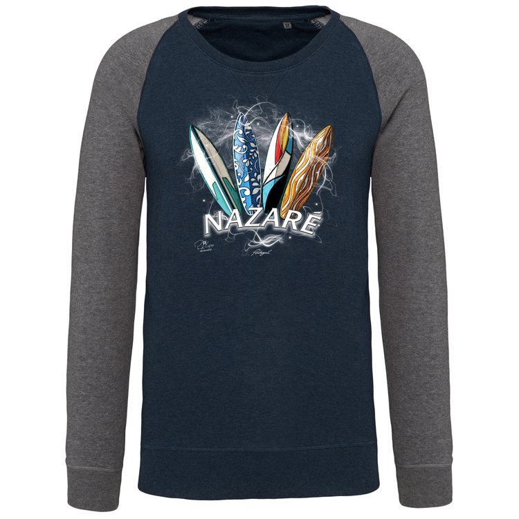 Sweatshirt sem capuz Surfboards Nazaré