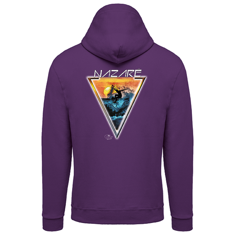 Sweatshirt Kariban com Capuz Sunset Nazaré