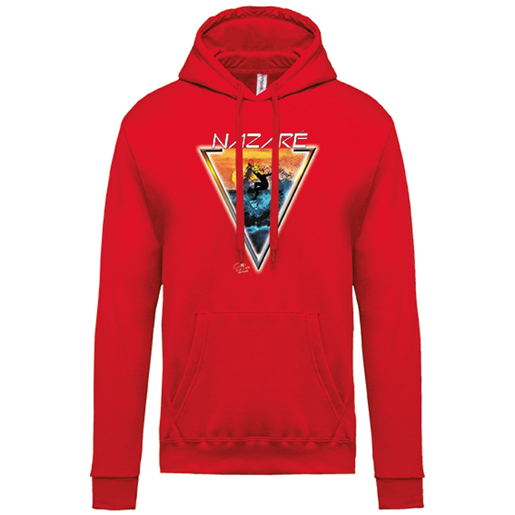 Sweatshirt Kariban com Capuz Sunset Nazaré