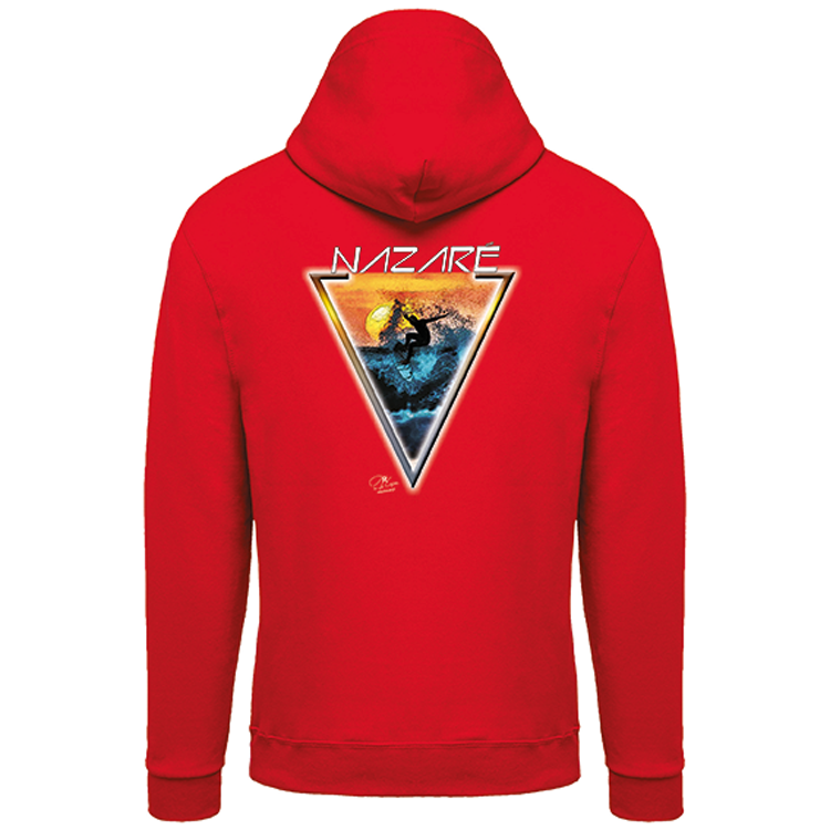 Sweatshirt Kariban com Capuz Sunset Nazaré
