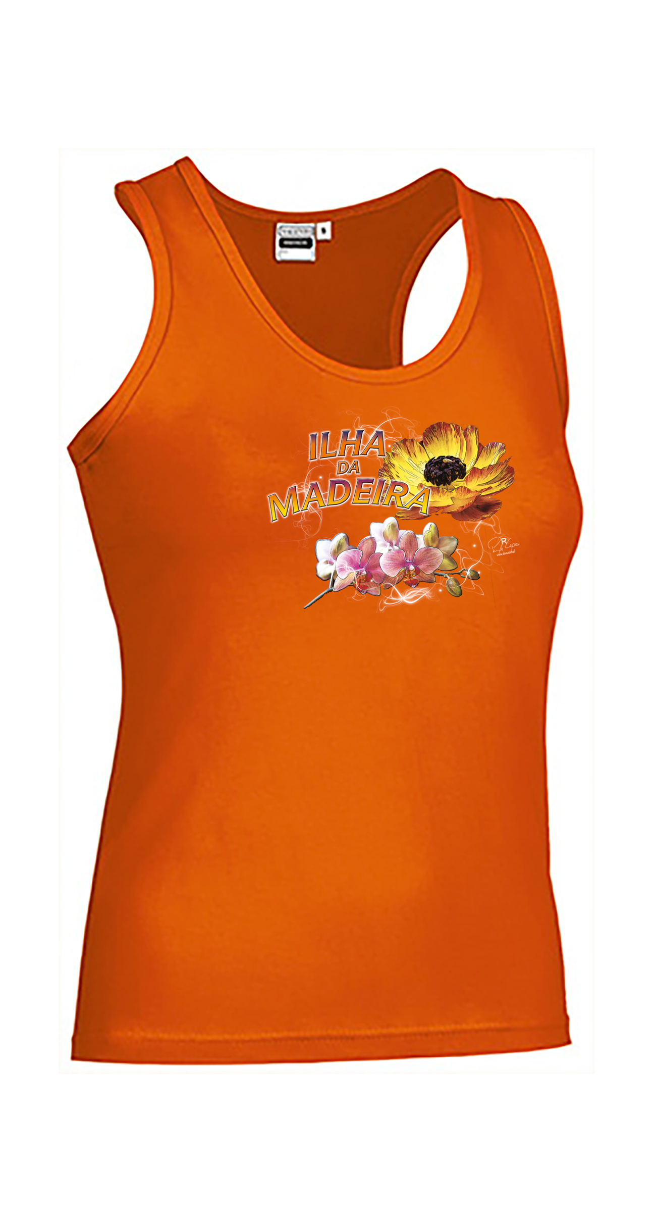T-shirt Alças Senhora Madeira Flowers