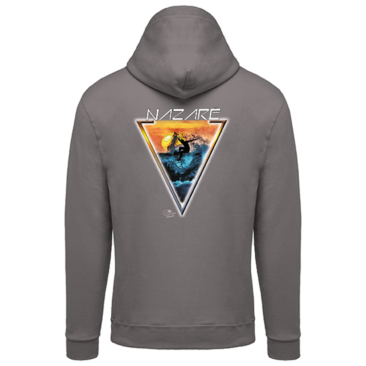 Sweatshirt Kariban com Capuz Sunset Nazaré