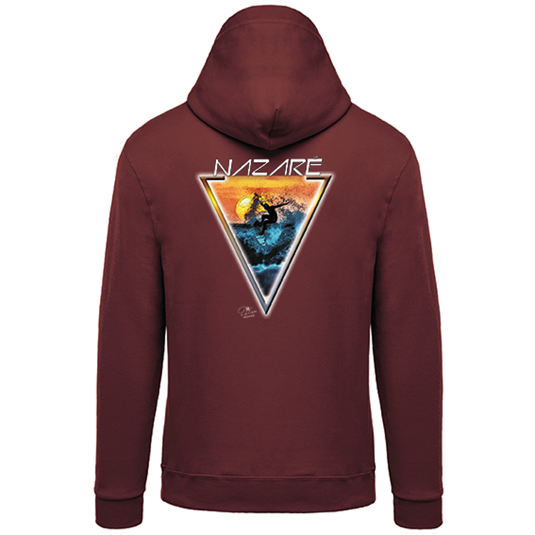 Sweatshirt Kariban com Capuz Sunset Nazaré
