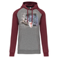 Sweatshirt Bicolor com capuz Reino de Portugal