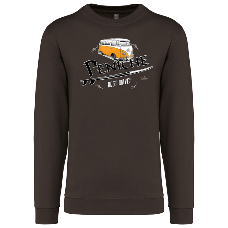 Sweatshirt Kariban sem Capuz Pão de Forma Peniche