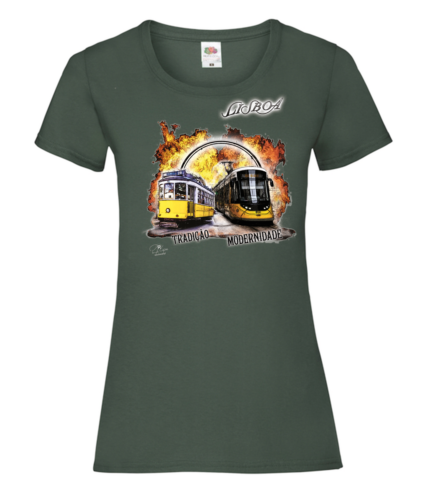 T-shirt Senhora Tradição e Modernidade