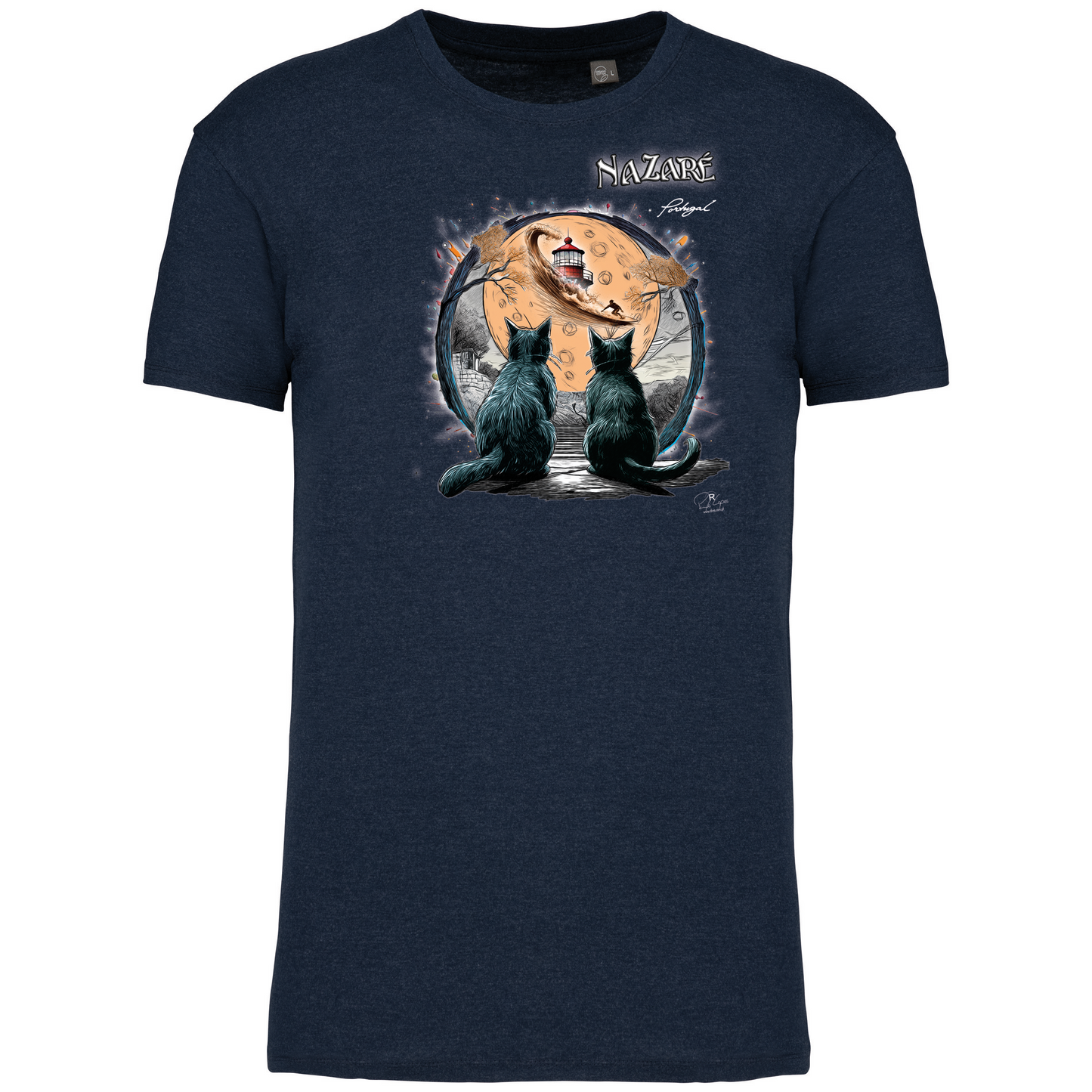 T-Shirt Algodão Biológico Luar Nazaré