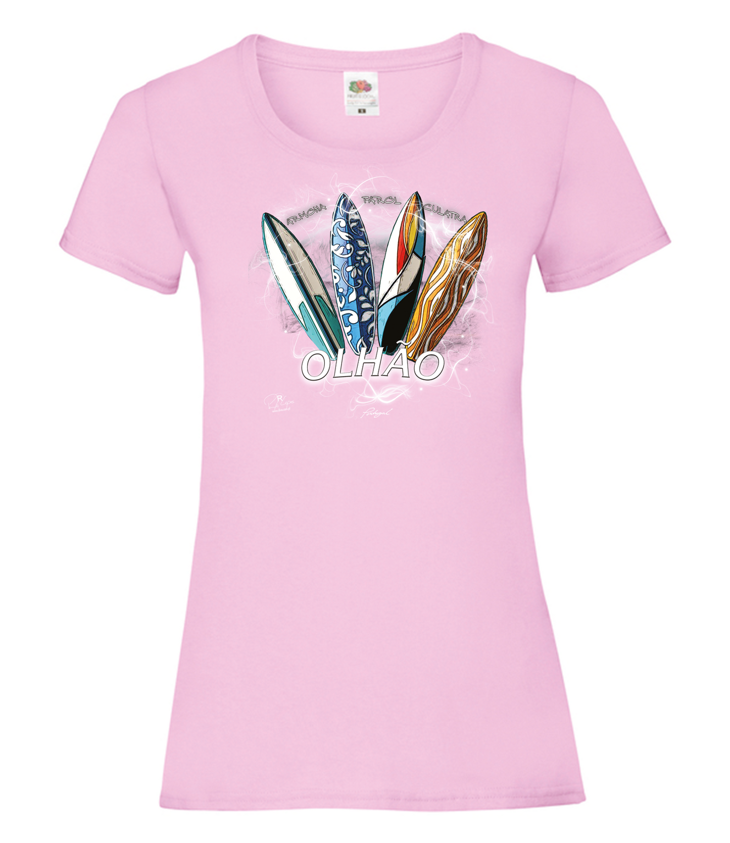 T-shirt Senhora Surfboards Olhão