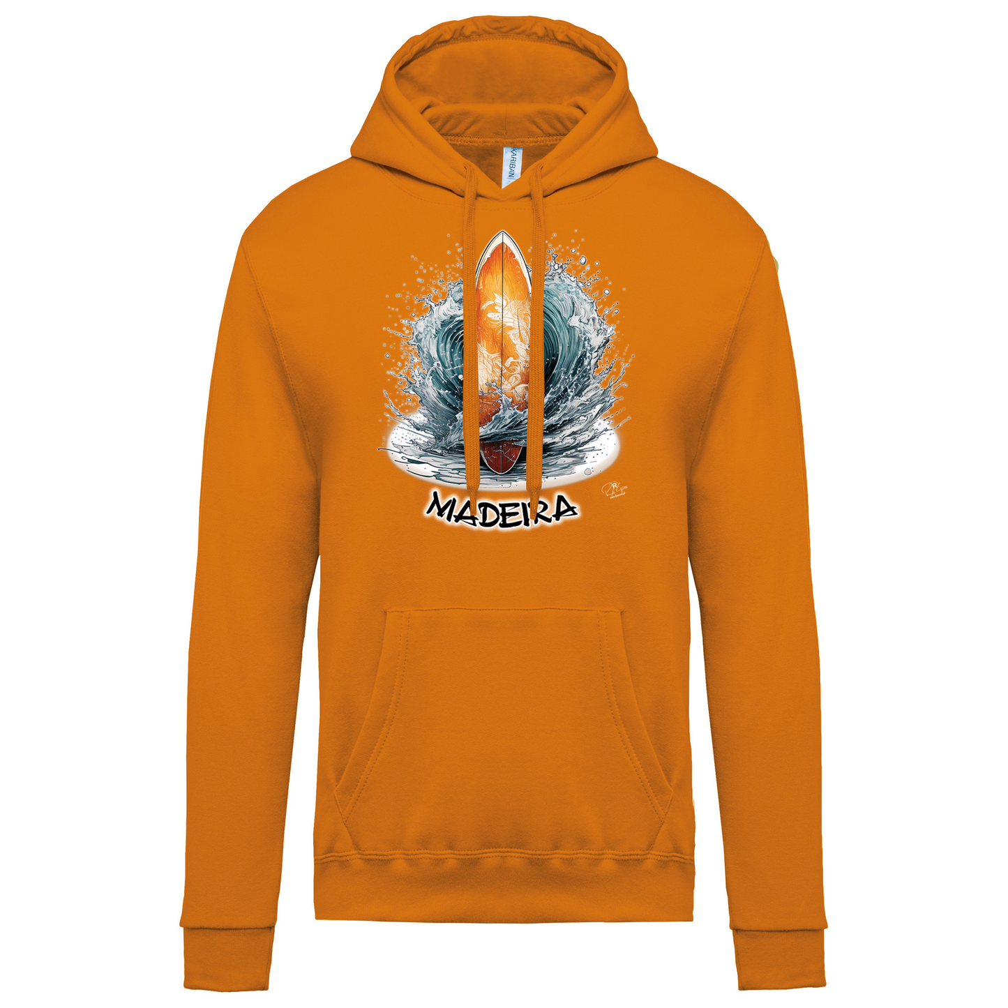 Sweatshirt Kariban com Capuz Prancha Madeira
