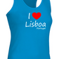 T-shirt Alças Senhora I Love Lisboa